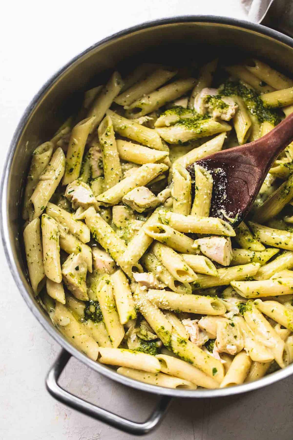 Creamy Pesto Chicken Pasta