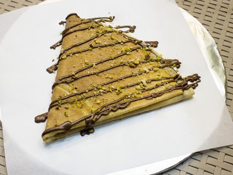 Nutella Chocolate Crepe