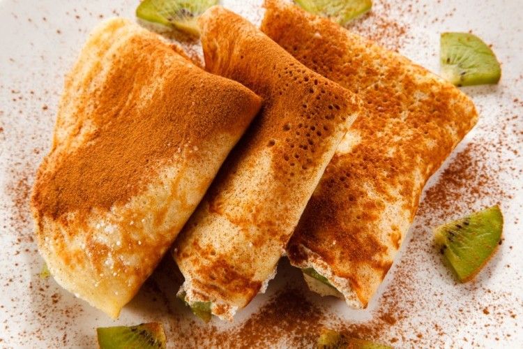 Butter With Cinnamon And Sugar Crepe