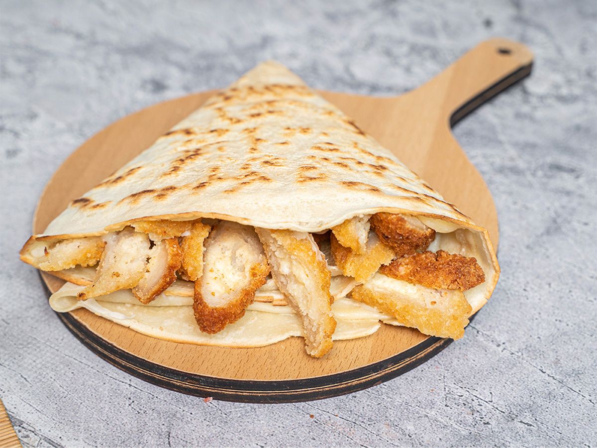 Chicken breasts crepe
