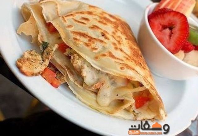 Fresh Chicken Pane Crepe