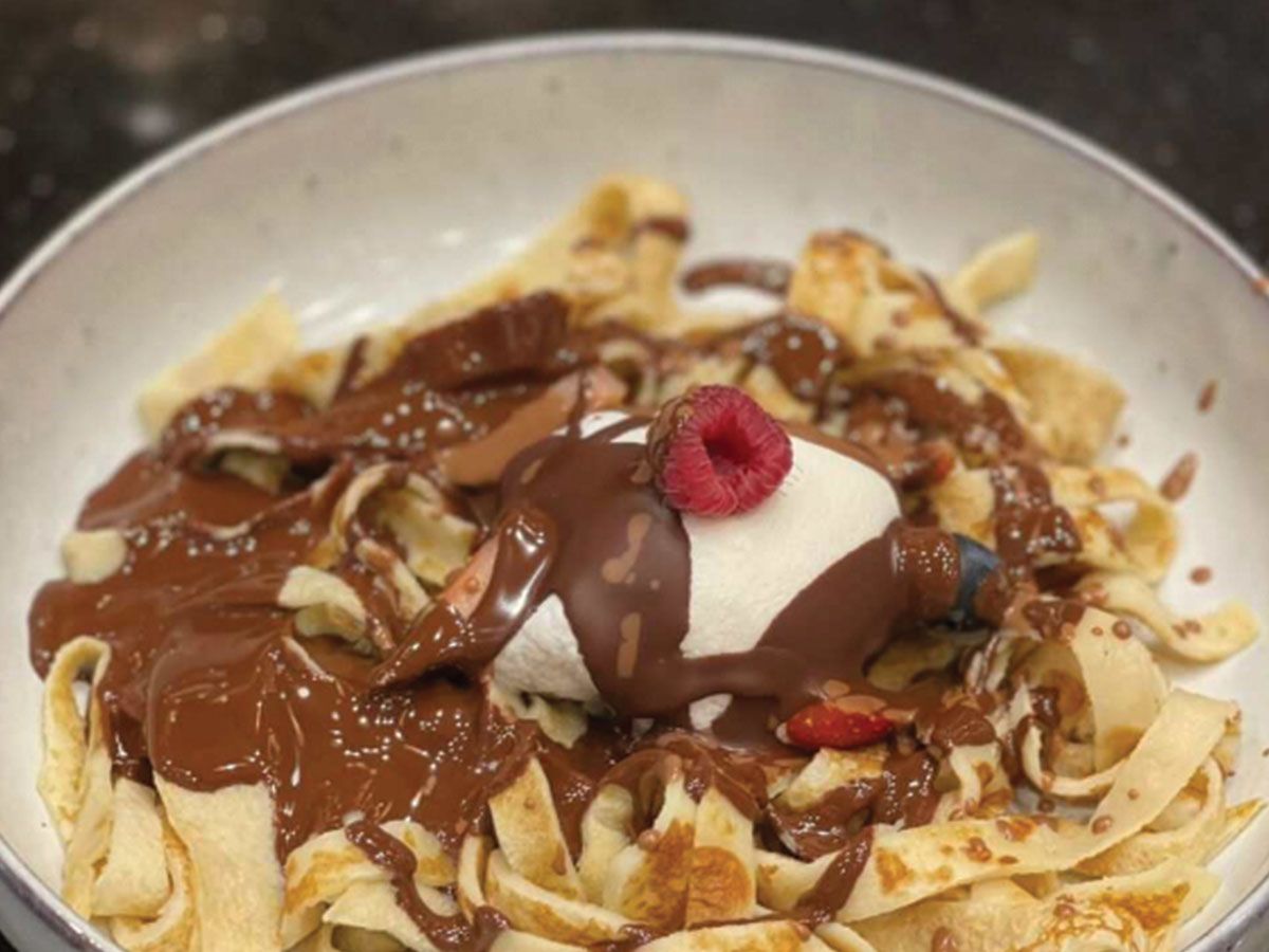 Fettuccine Crepe