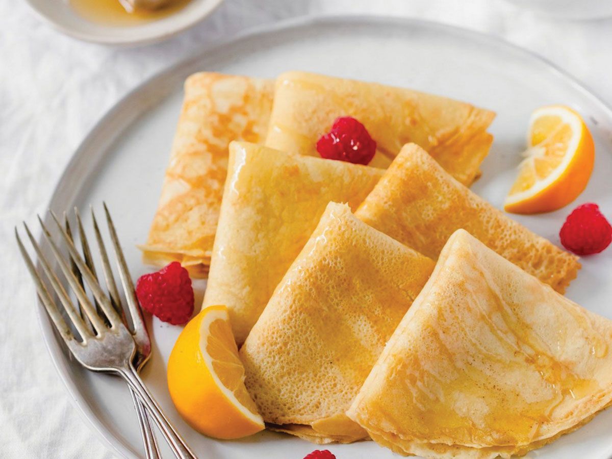Honey crepe