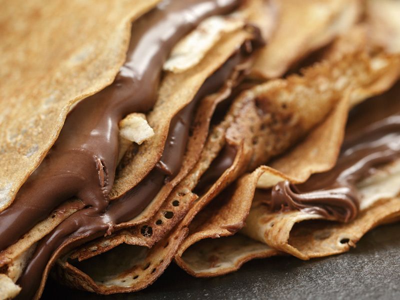 Nutella Chocolate Crepe