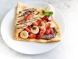 Chocolate Fruity Crepe
