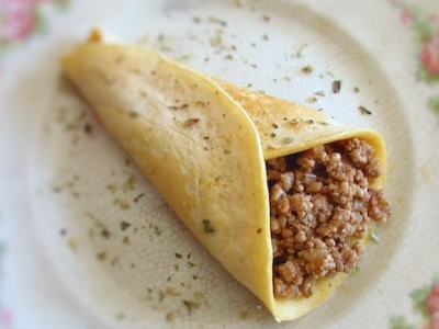Minced Meat Crepe
