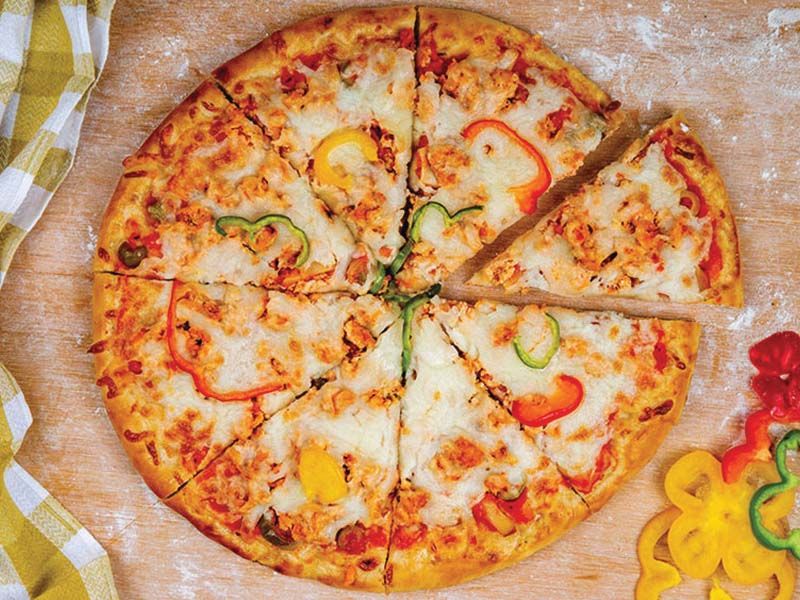 Crispy Chicken Pizza