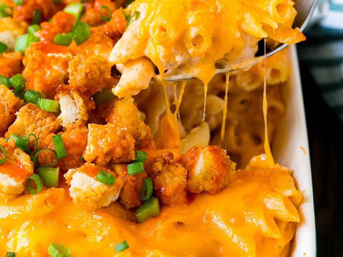 Crispy Chicken Balls Pasta