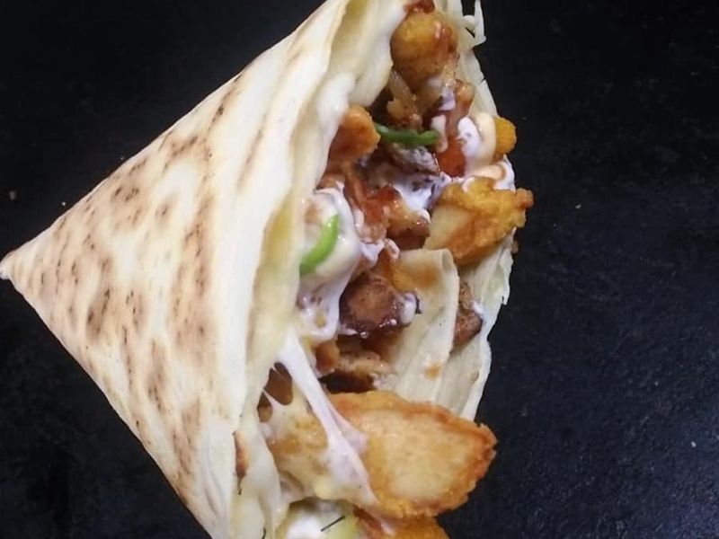 Crispy Chicken Crepe
