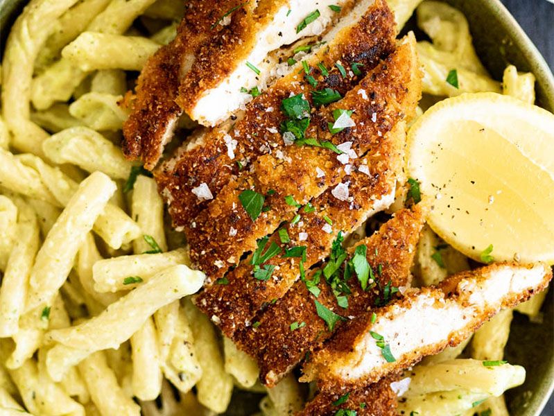 crispy pasta