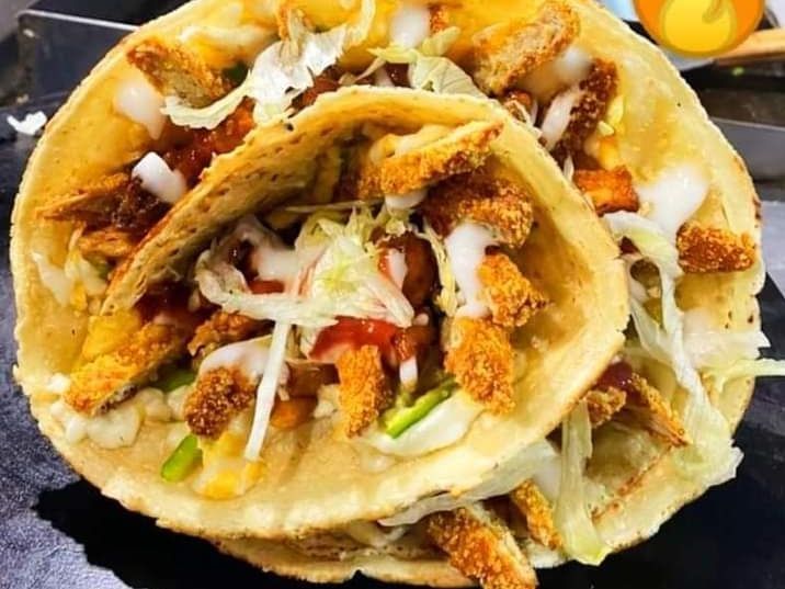 Chicken Strips Crepe