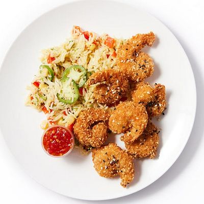 Crispy Panko Shrimp Nigiri