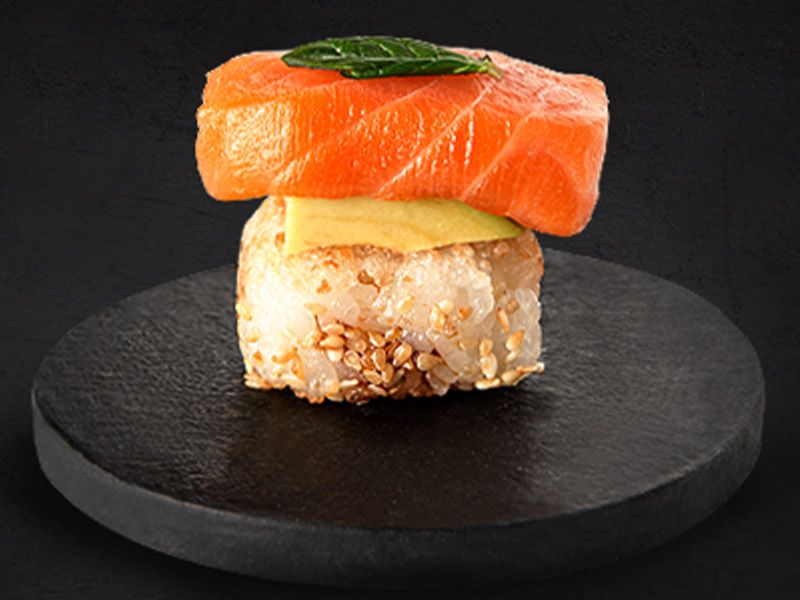 Crispy Rice Salmon