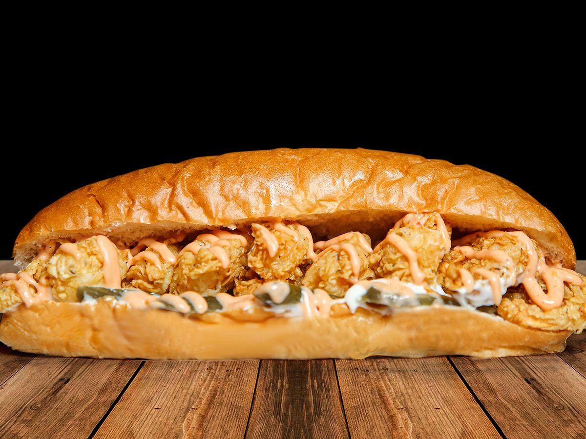 Crispy Shrimp Sandwich