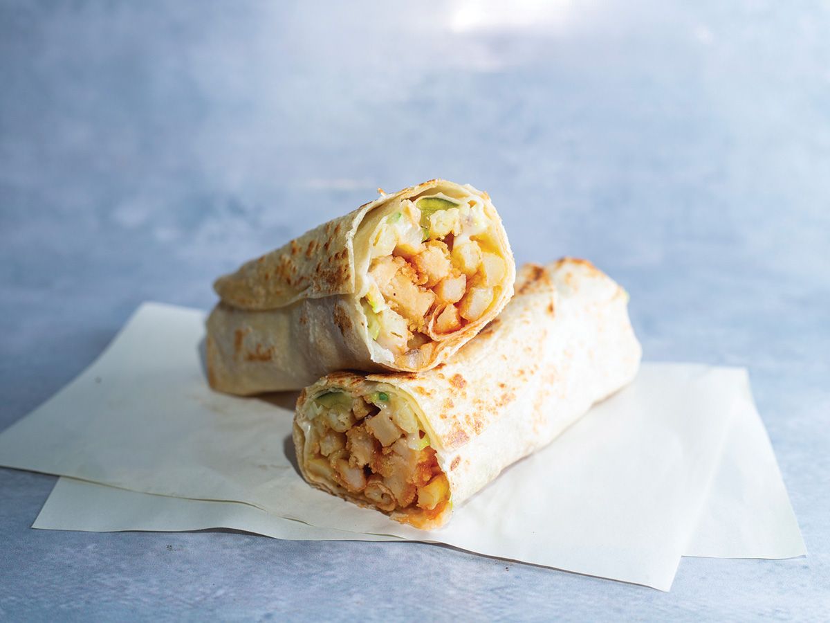 Crispy With Potatoes Syrian Bread