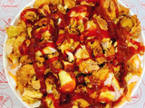 small crispy fatteh