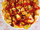 large crispy fatteh
