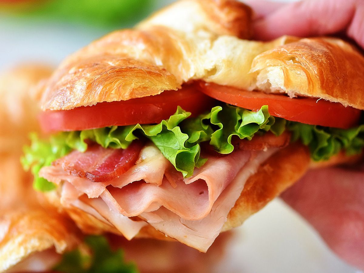 mix turkey croissant