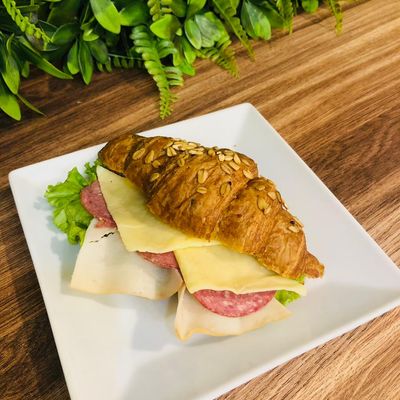 Croissant Sandwich Brown