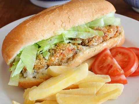 Chicken Strips Sandwich