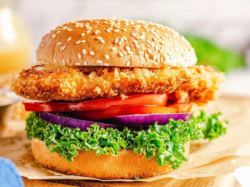 Crunchy Chicken Sandwich