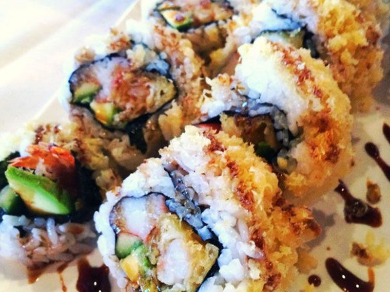 Fried Crunchy Shrimp Roll