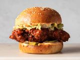 Crunchy sweet chili sandwich