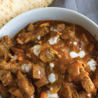 Curry Stroganoff