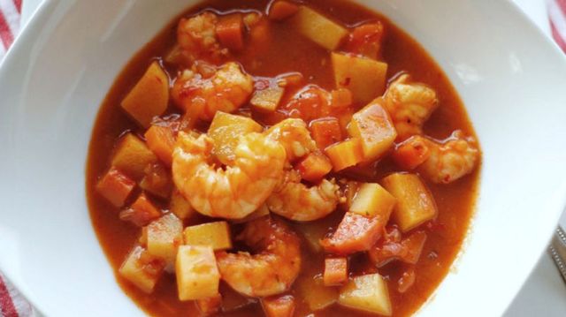 Red Shrimp Soup
