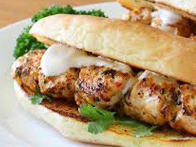 Shish Tawook Sandwich