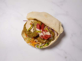Alexandrian Falafel sandwich