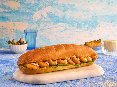 Grilled fillet sandwich
