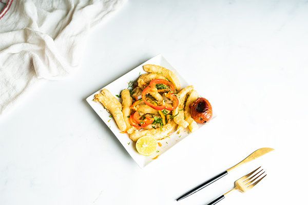 Fillet and squid meal