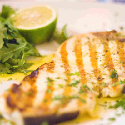 Pan Seared Fish Fillet Dill Sauce