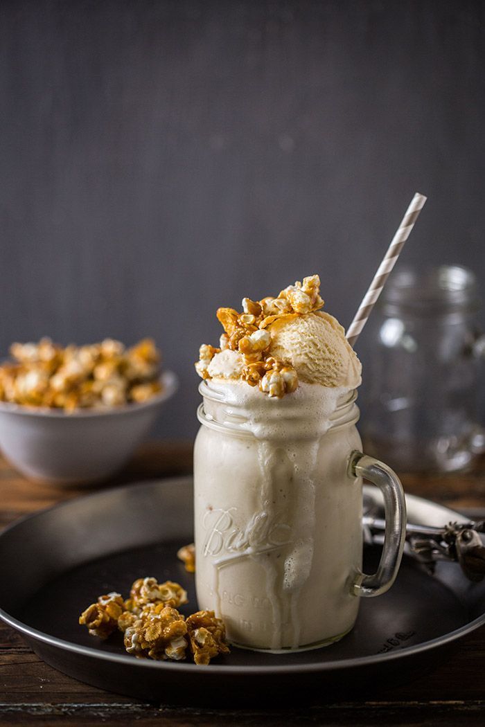 Rocca With Milk And Ice Cream Cocktail