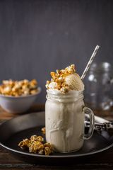 Rocca With Milk And Ice Cream Cocktail