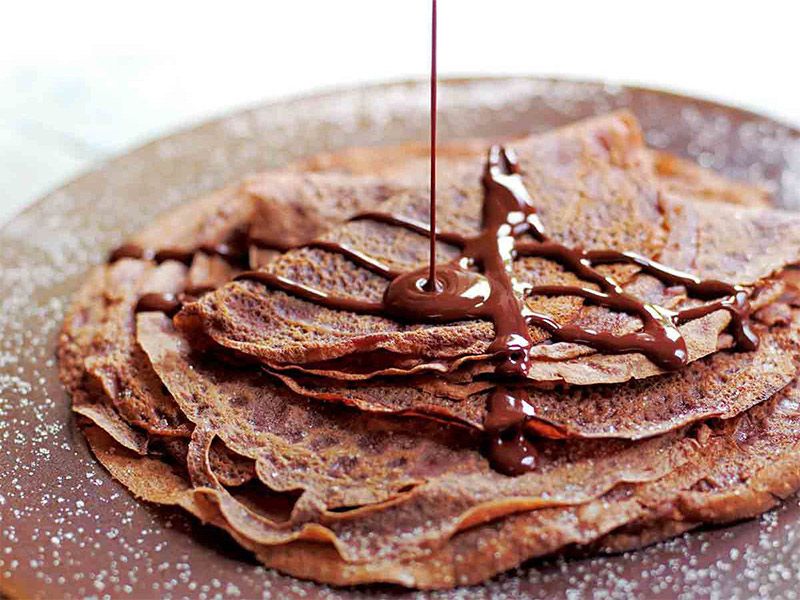 Dark Chocolate Crepe