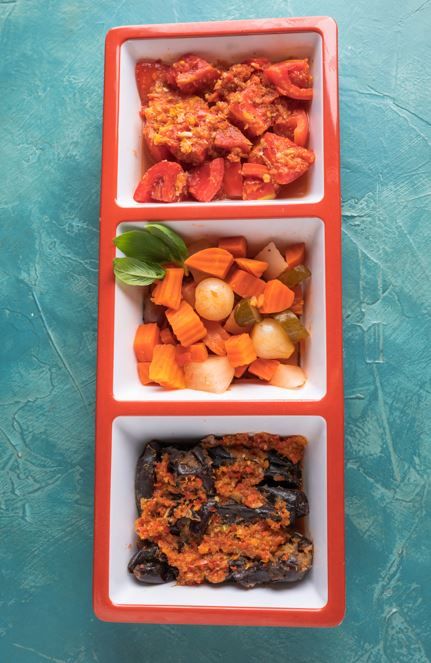 Marinated Tomatoes Plate