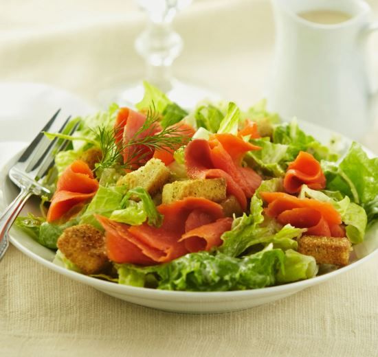 Smoked Salmon Salad