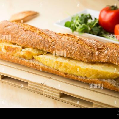 French omelette sandwich