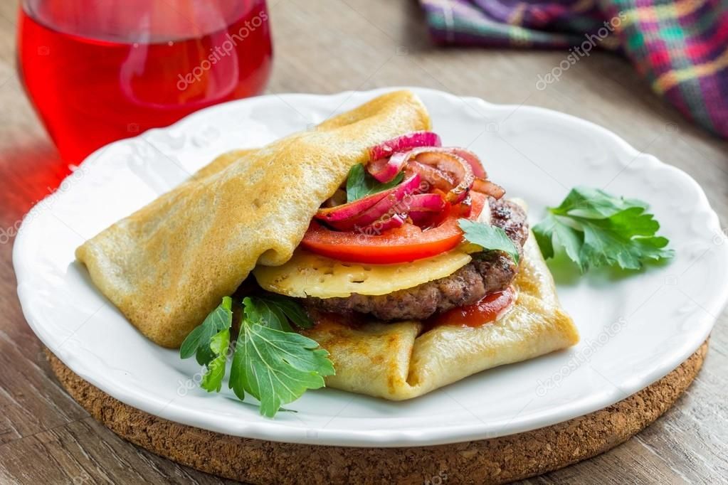 Burger Crepe