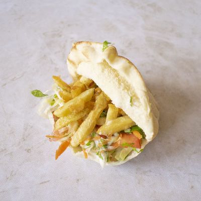 Fingers potato sandwich with different