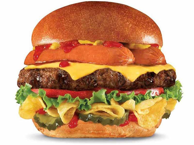 Doggy Beef Burger Sandwich ( Single )