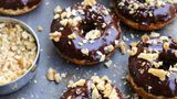 Chocolate With Nuts Doughnut