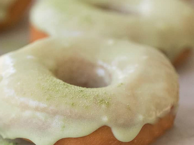 White Chocolate Doughnut