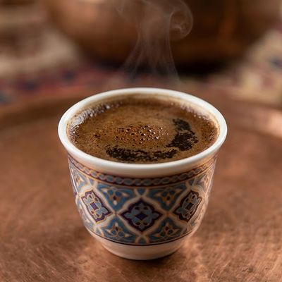 Hot Double Turkish Coffee