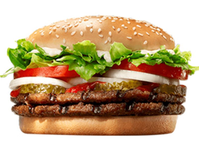 Double Burger Sandwich