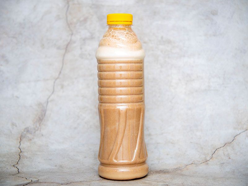 Doum With Milk Juice Bottle