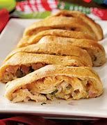 Rolly Chicken Pizza