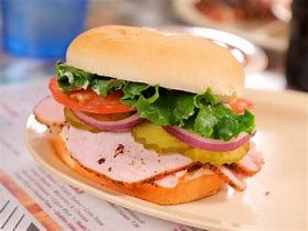 Large smoked Turkey farm Sandwich